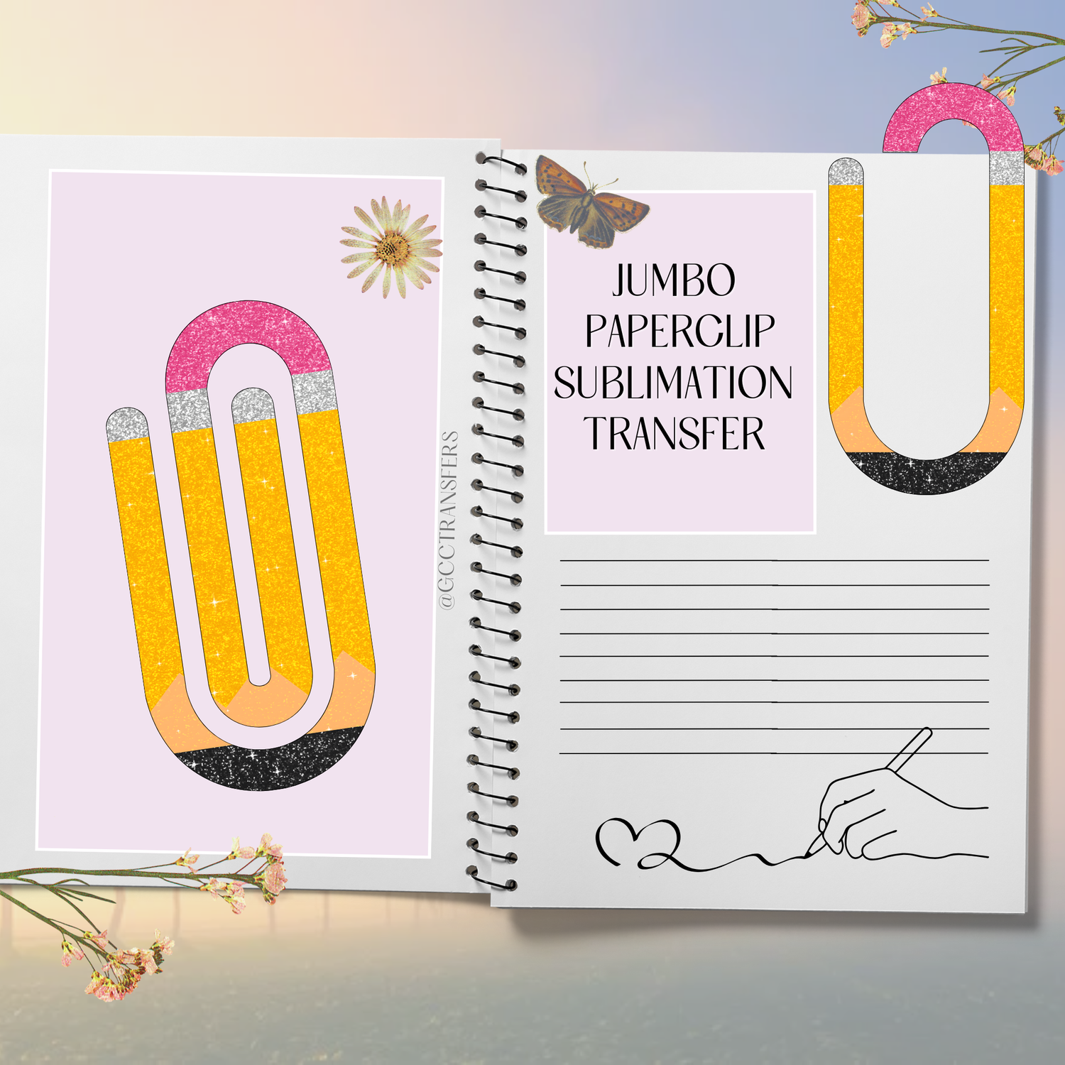 Jumbo Paperclip Sub Transfers