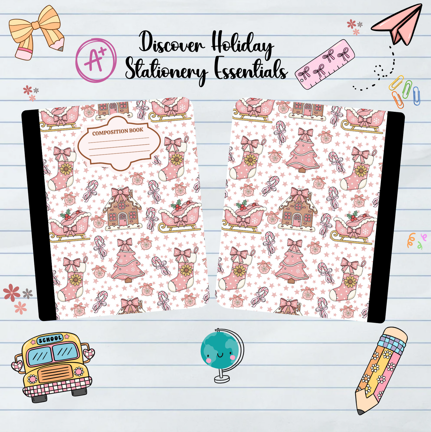 Sticker for Composition Notebook Transfer