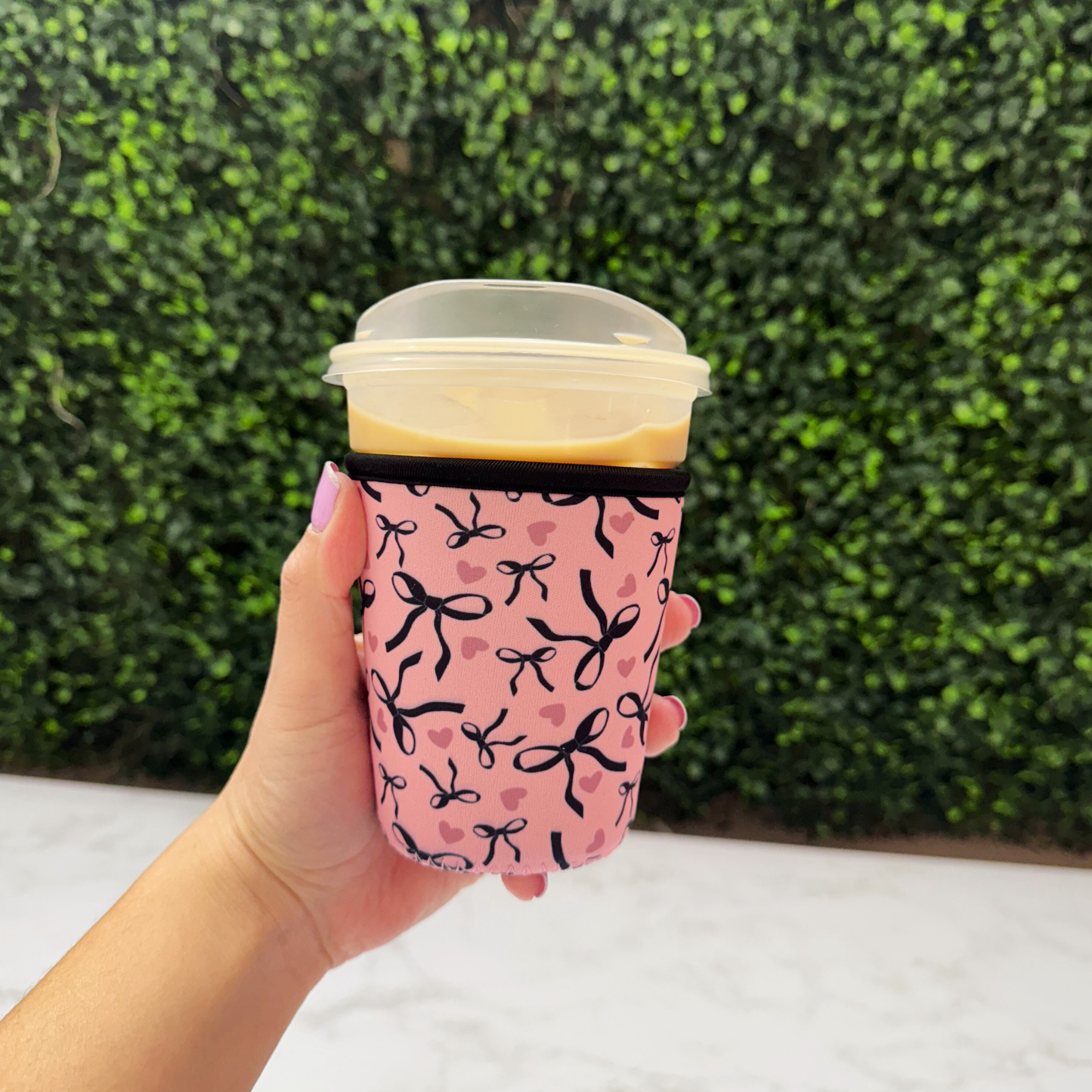 Black Bow Coquette - Cup Sleeve