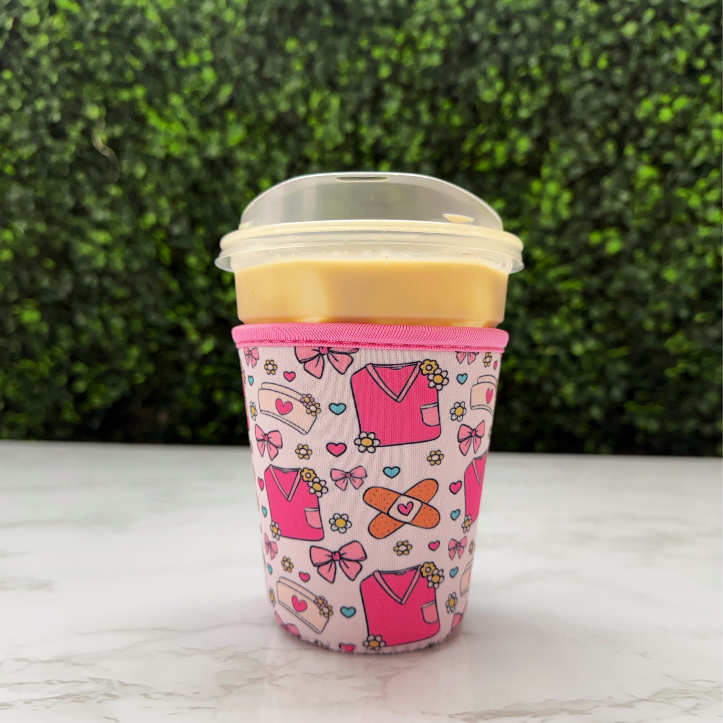 Retro Nurse Coquette - Cup Sleeve