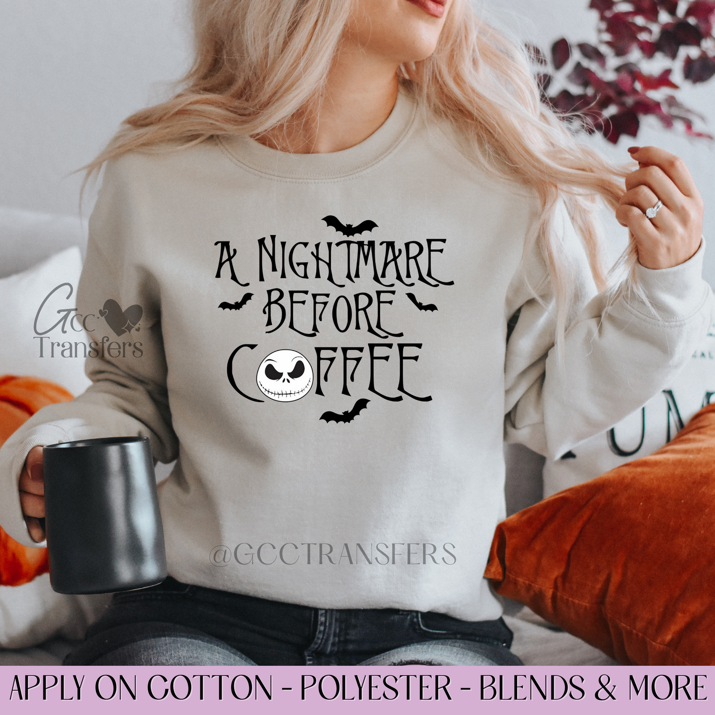 A Nightmare Before - Full Color DTF Transfer