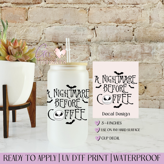 Moonlit Mischief Before Coffee - Decal UVDTF