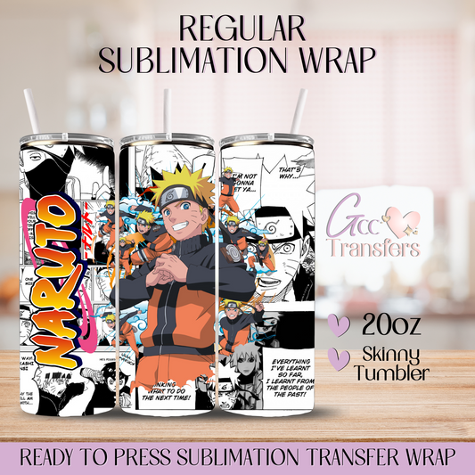 Japan Character - 20oz Regular Sublimation Wrap