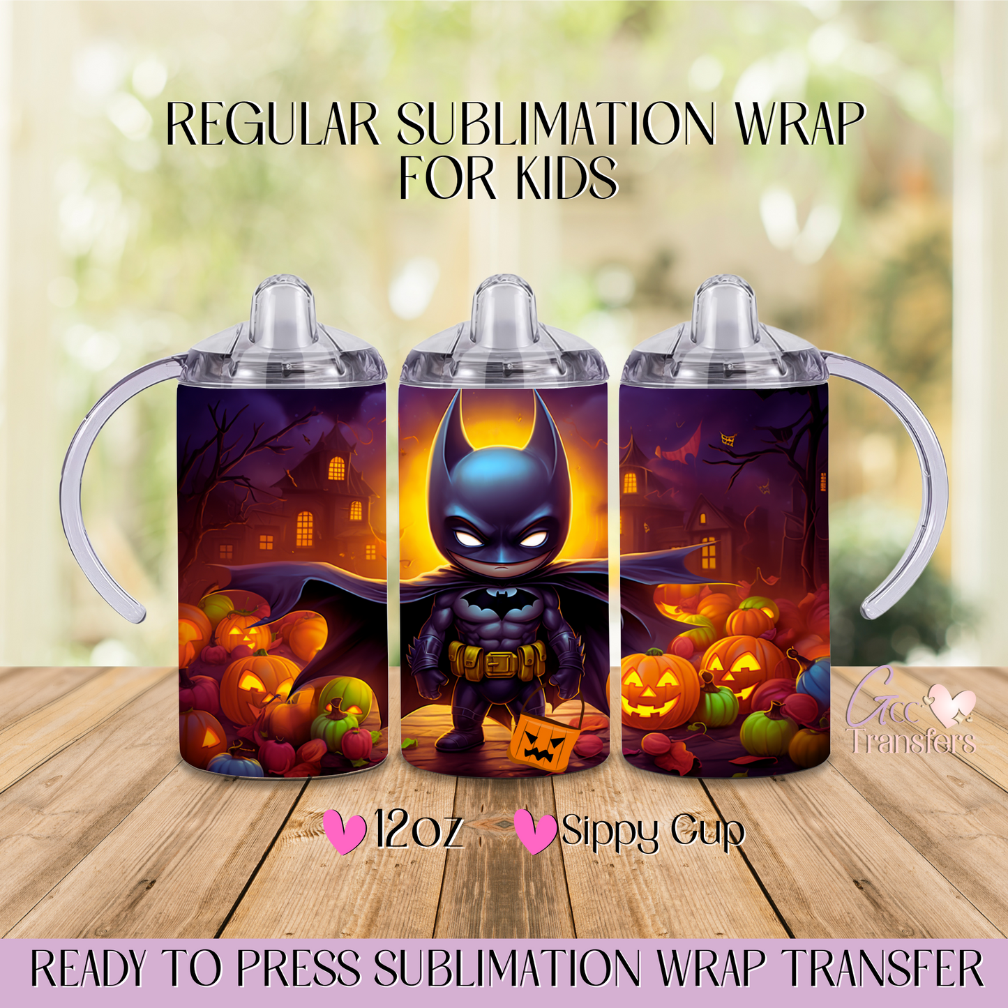 Baby Midnight Guardian Halloween- 12oz Regular Sublimation Wrap