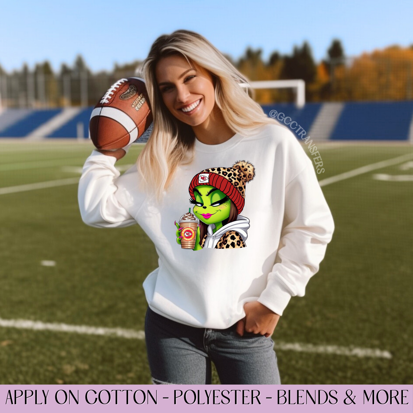 Boujee Girl Chiefs Football Team - Full Color DTF Transfer