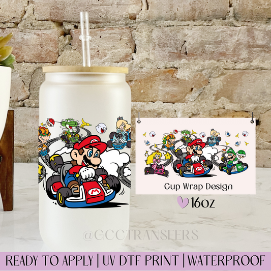 Underground Adventure Karts  - 16oz UV DTF WRAP