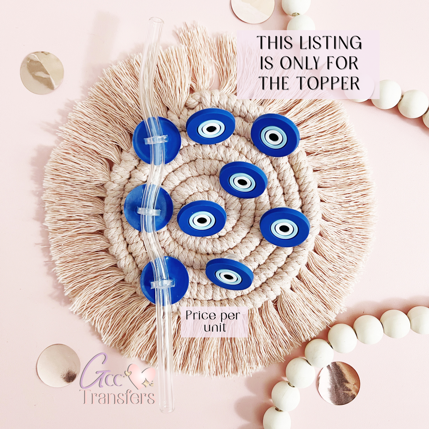 Circle Eye Evil (RTS) Straw Topper