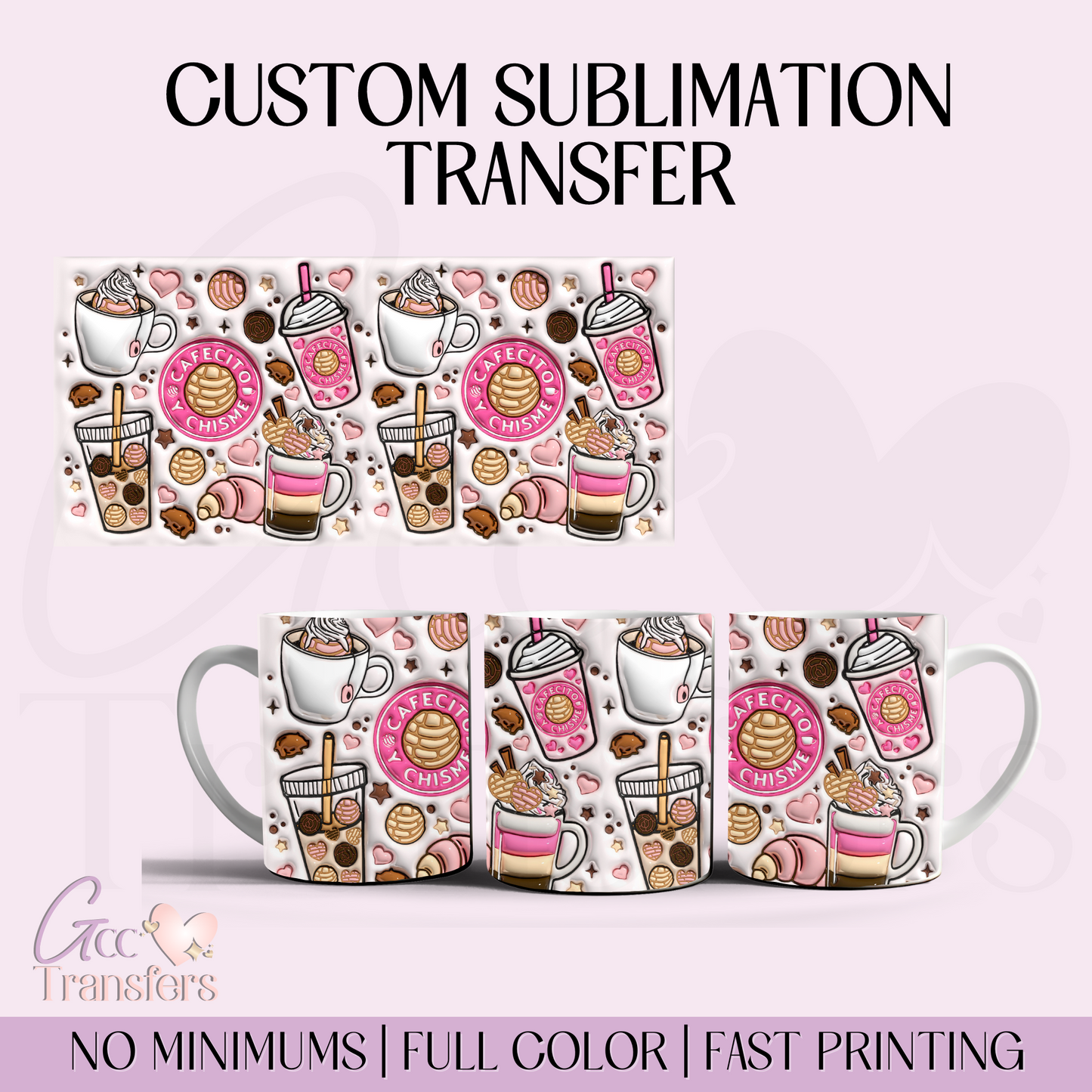 Custom Sublimation Transfers