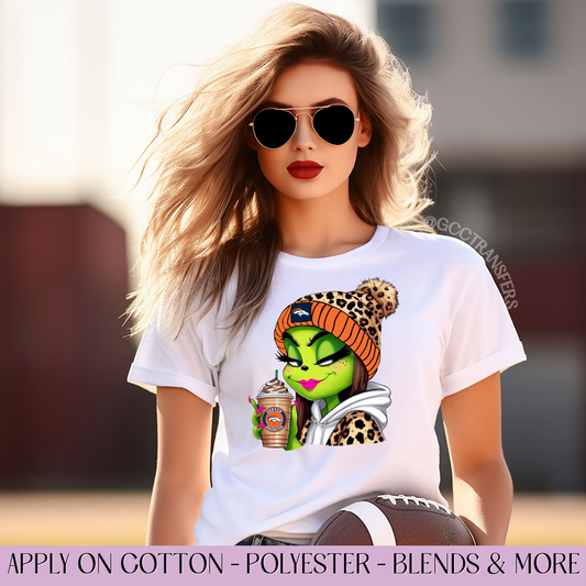 Boujee Girl Broncos Football Team - Full Color DTF Transfer