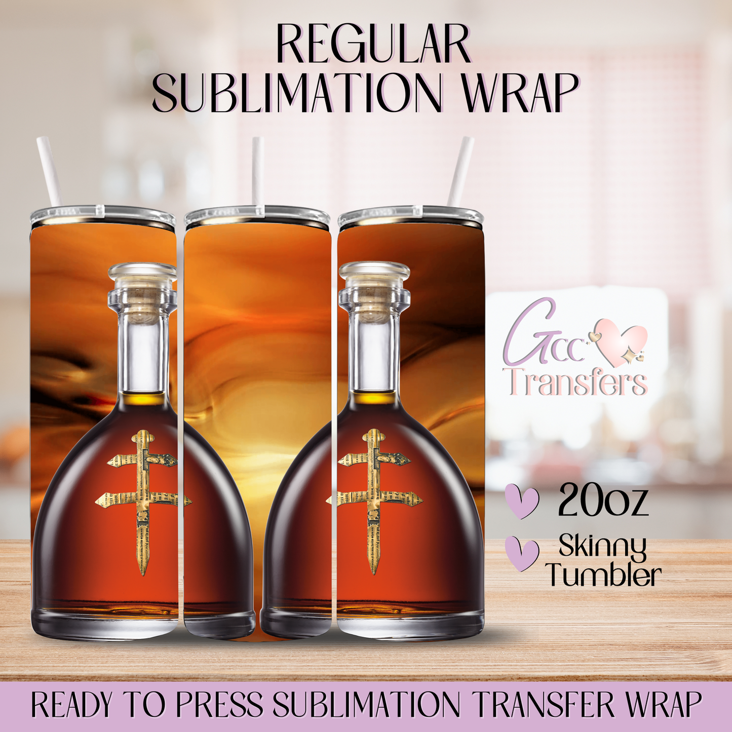 Dusse - 20oz Regular Sublimation Wrap