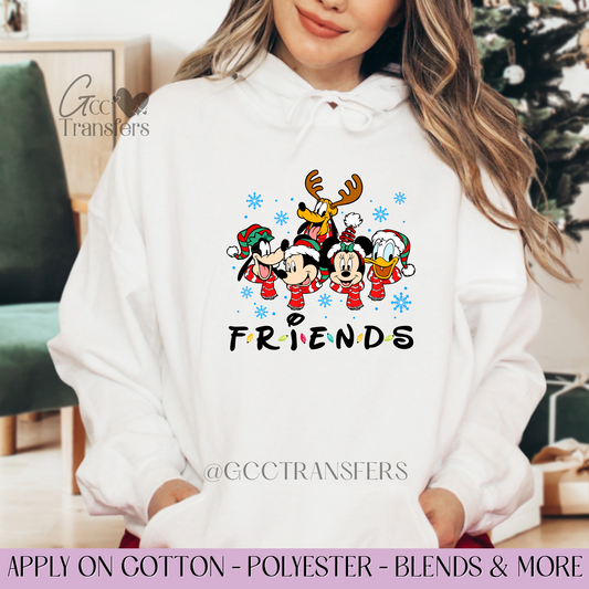 Snow Friend Wonderland - Full Color DTF Transfer