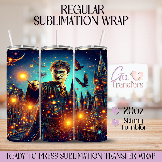 Owl Mail Express School - 20oz Regular Sublimation Wrap