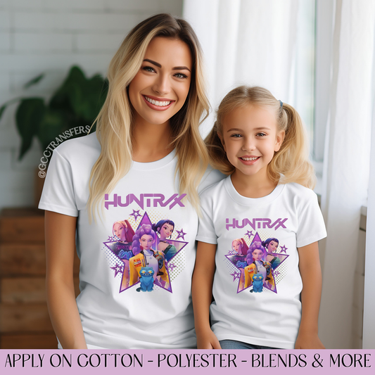 K-pop Star Singers - Full Color DTF Transfer