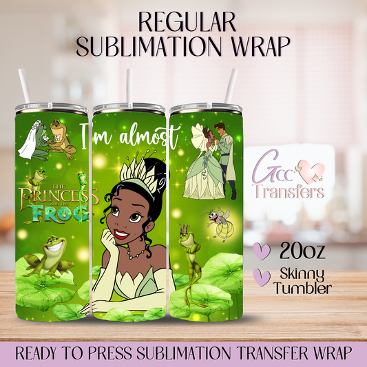 Green Duchess & Frog Dancing - 20oz Regular Sublimation Wrap