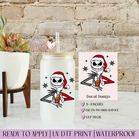 Till Death & Beyond Christmas Halloween - Decal UVDTF