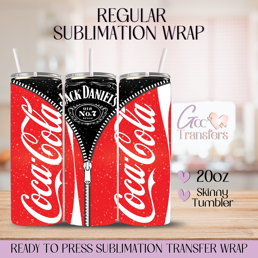 Jack Soda Zipper - 20oz Regular Sublimation Wrap