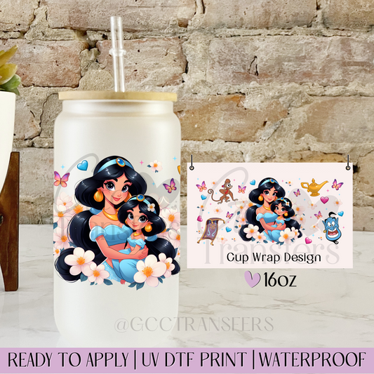 Genius Duchess Mother & Daughter - 16oz UV DTF WRAP