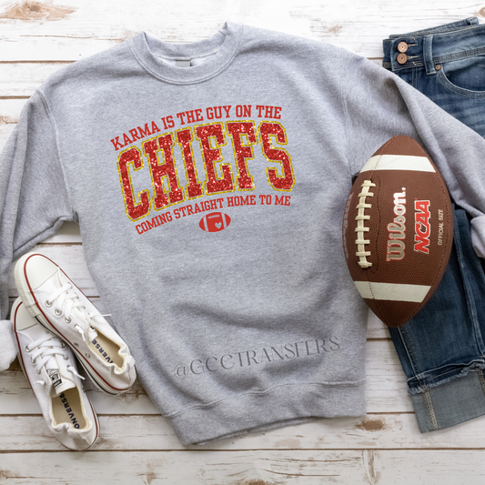 Karma Guy Chiefs - Full Color DTF Transfer