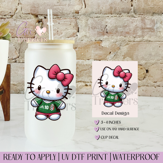 Mexican Cat Fan - Decal UVDTF