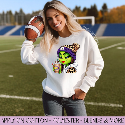 Boujee Girl Viking Football Team - Full Color DTF Transfer