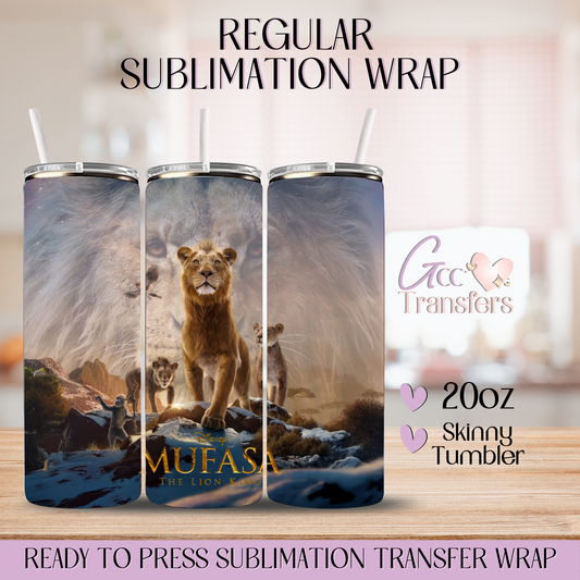 Father of the Wild - 20oz Regular Sublimation Wrap