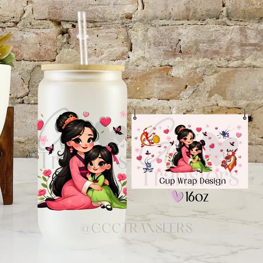 Chinese Princess Daughter - 16oz UV DTF WRAP