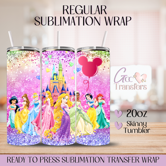 Duchess Wonderland Castle - 20oz Regular Sublimation Wrap