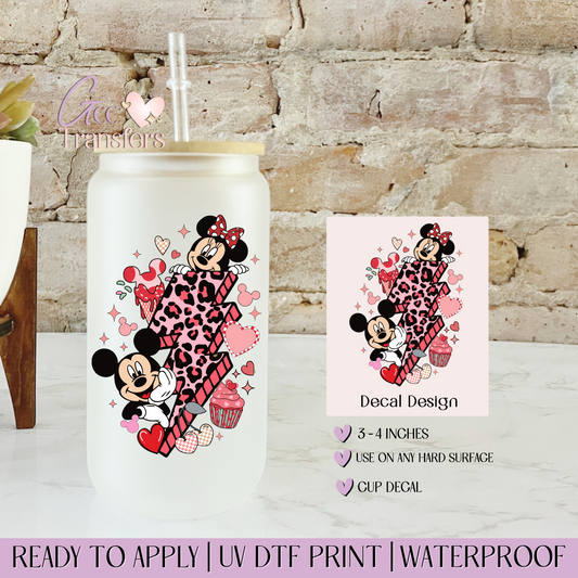 Mice Retro Lightning Characters - Decal UVDTF