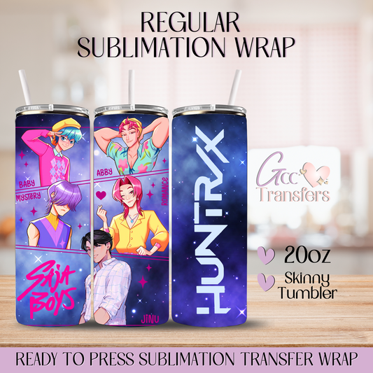 Saja Boys Singers - 20oz Regular Sublimation Wrap