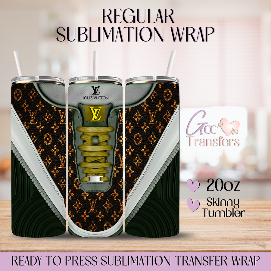 Sneaker Luxury Fashion Pattern - 20oz Regular Sublimation Wrap
