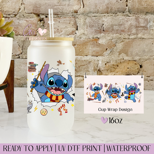 Wizard Alien Character - 16oz UV DTF WRAP