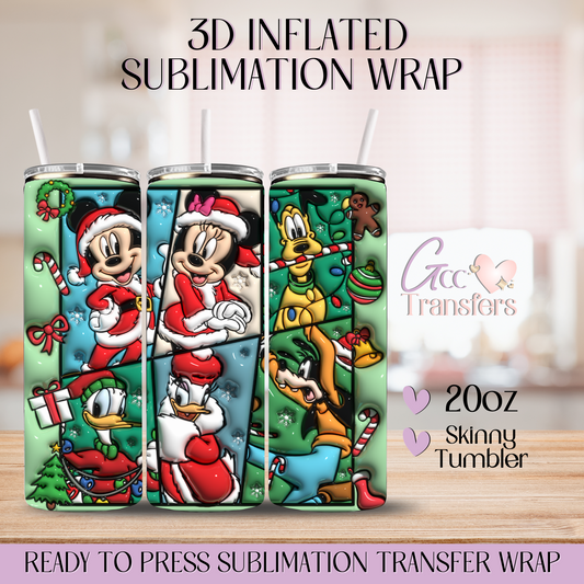 Wonderland Friend Lottery - 20oz 3D Inflated Sublimation Wrap