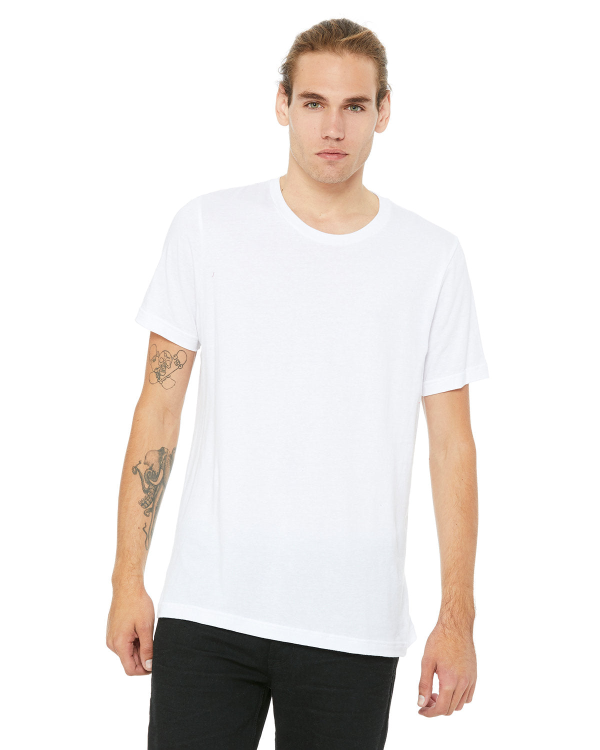 White - 3001C Bella+Canvas Unisex Jersey