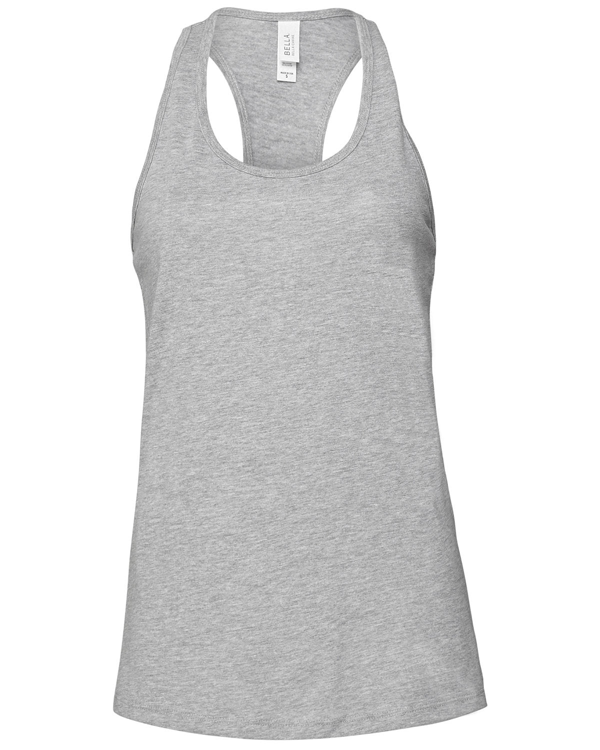 Athletic Heather- B6008 Bella+Canvas Ladies' Jersey Racerback Tank