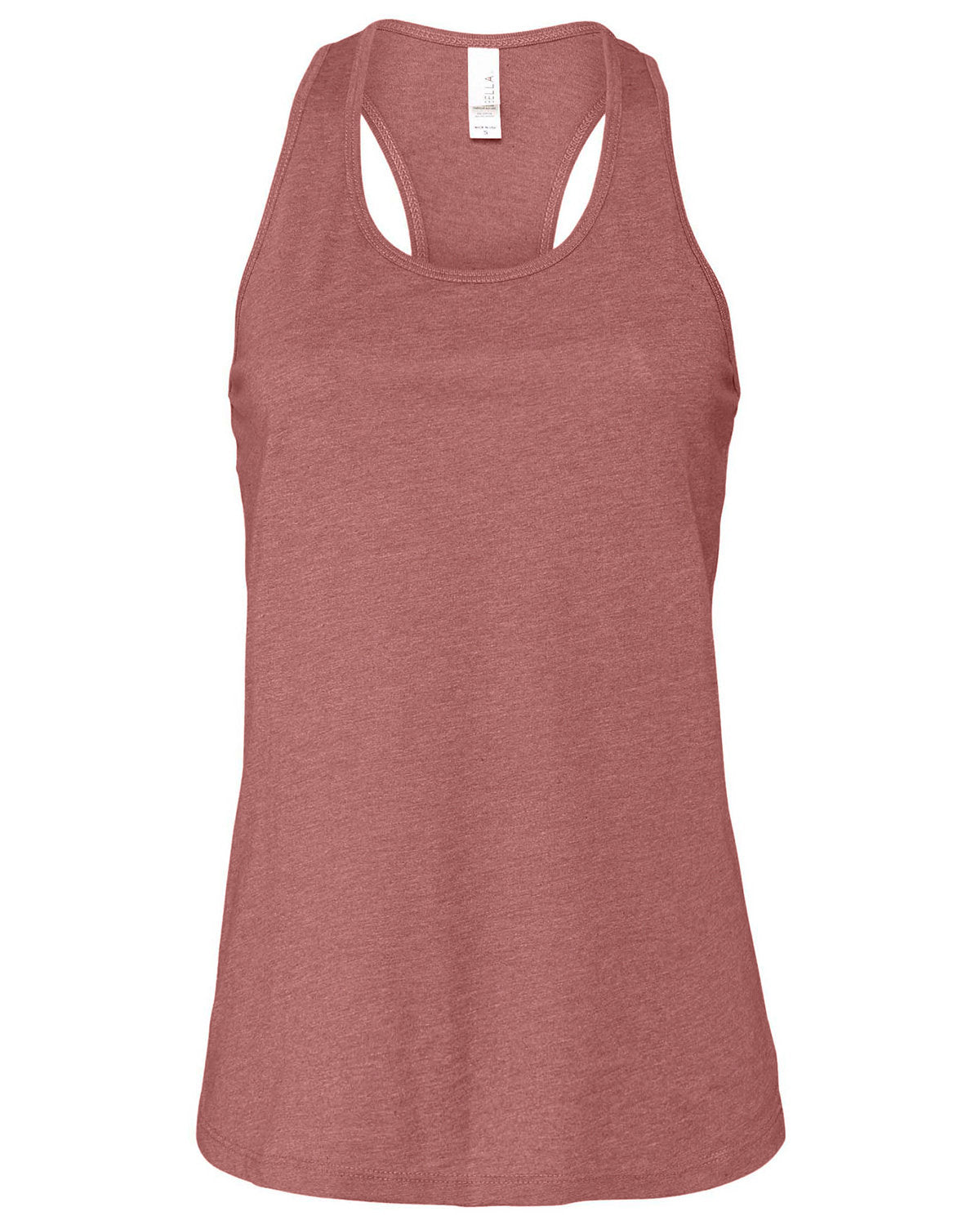 Heather Mauve - B6008 Bella+Canvas Ladies' Jersey Racerback Tank