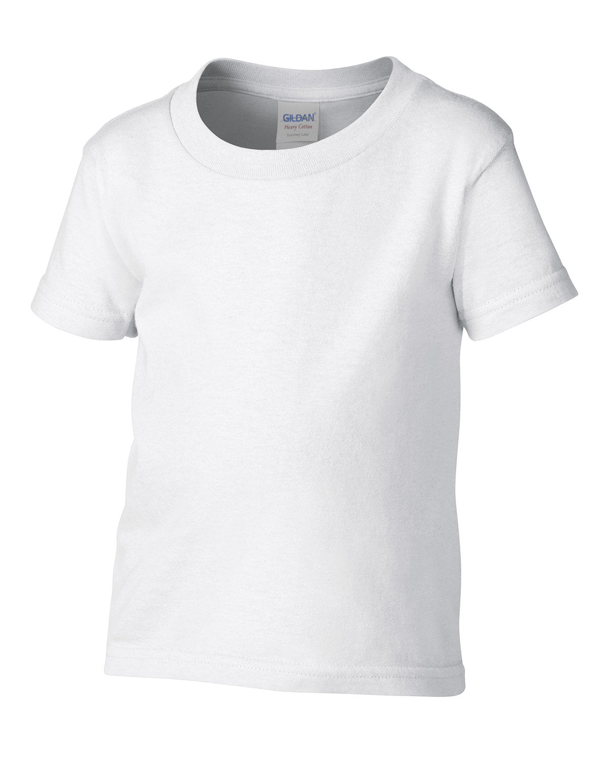 White - G510P Gildan Toddler Heavy Cotton T-Shirt
