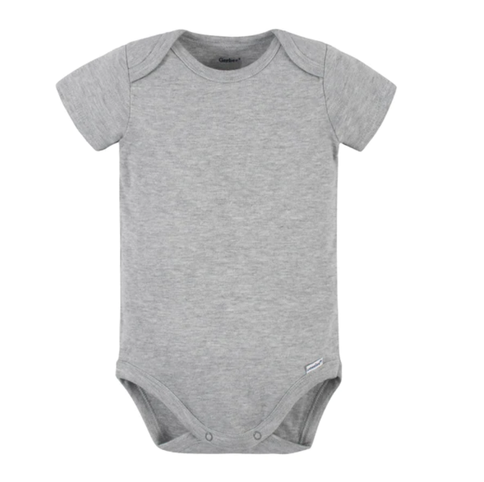 Heather Gray - Gerber Baby Onesie Bodysuit