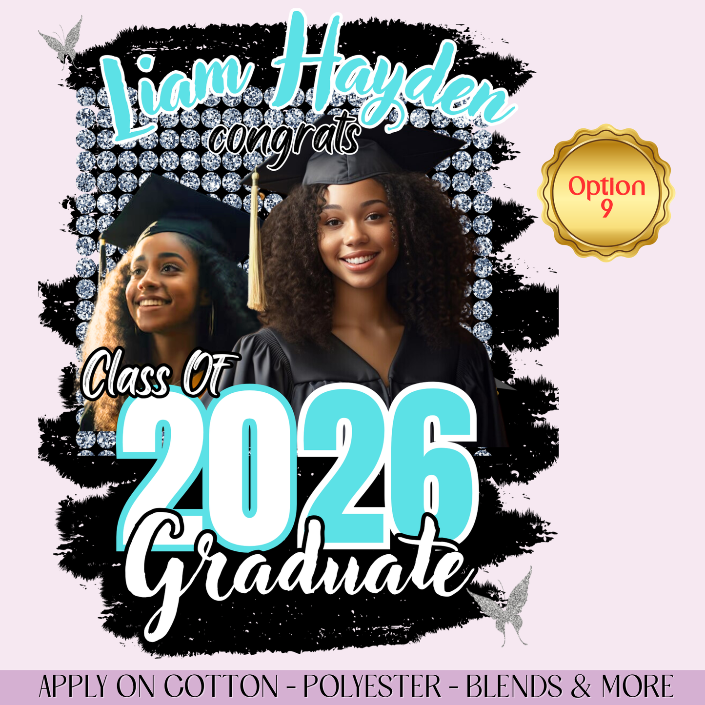 2026 Custom Graduation DTF Transfer