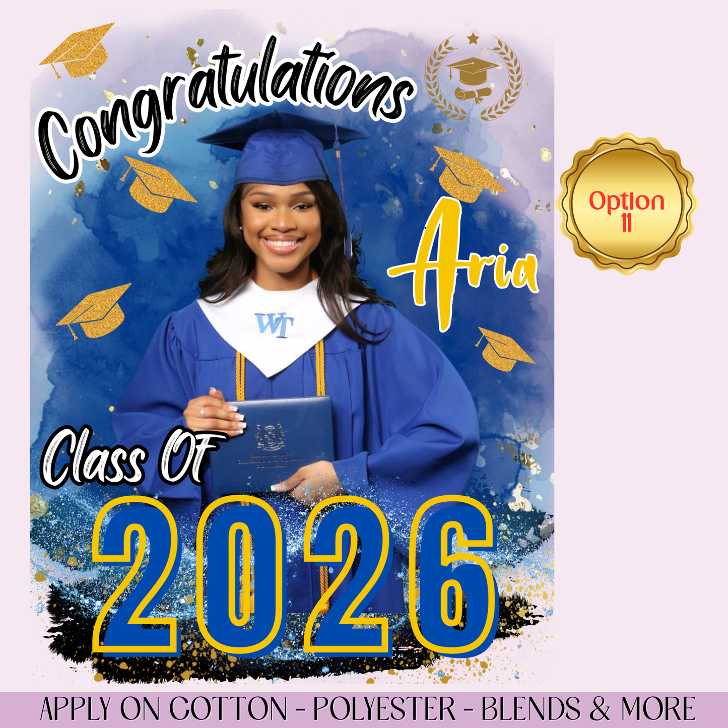 2026 Custom Graduation DTF Transfer