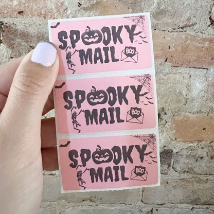 Spooky Mail - 100 Thermal Labels Stickers