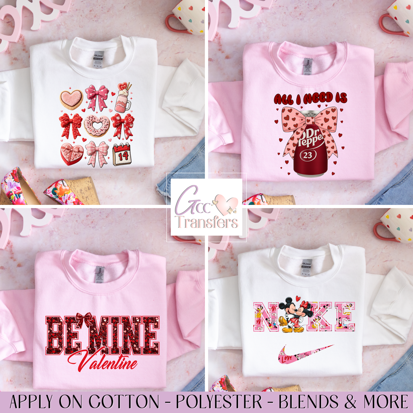 Valentine # 2 - DTF Transfers Bundle