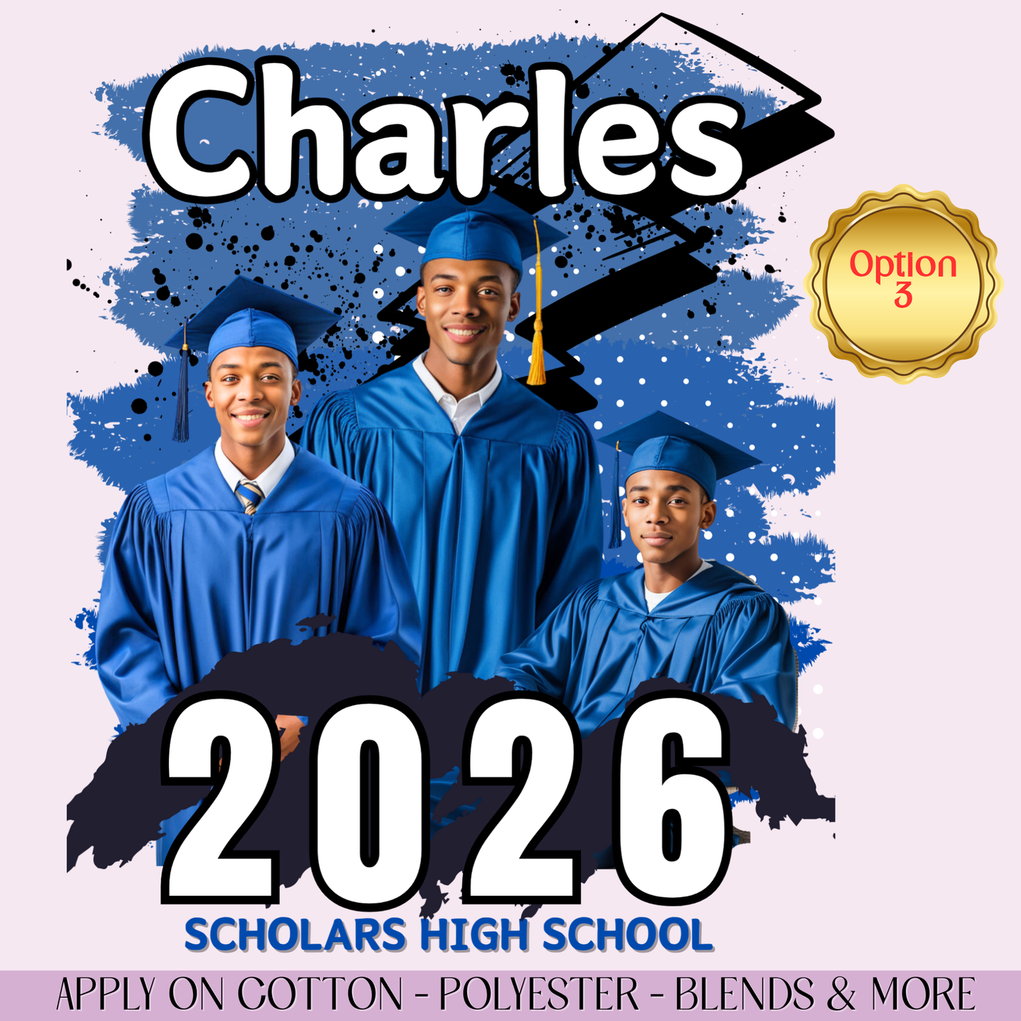 2026 Custom Graduation DTF Transfer