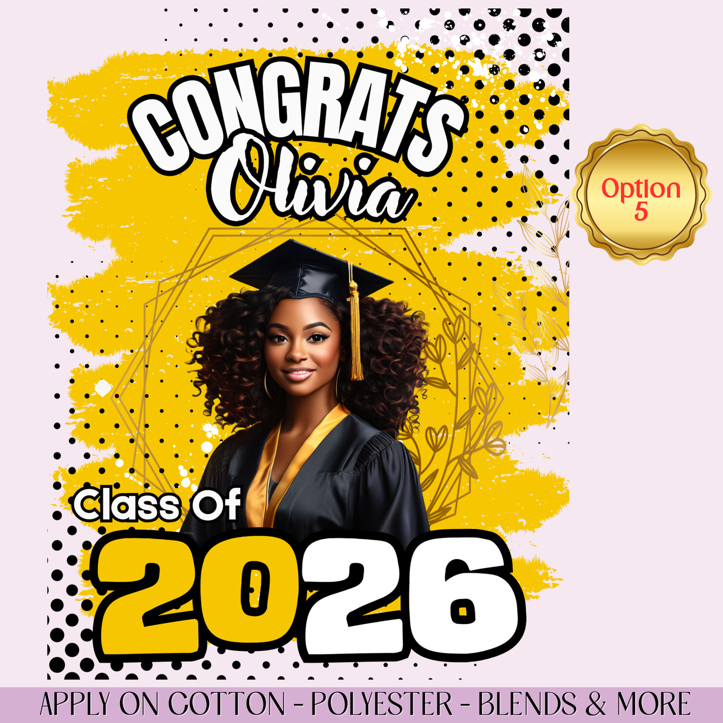 2026 Custom Graduation DTF Transfer