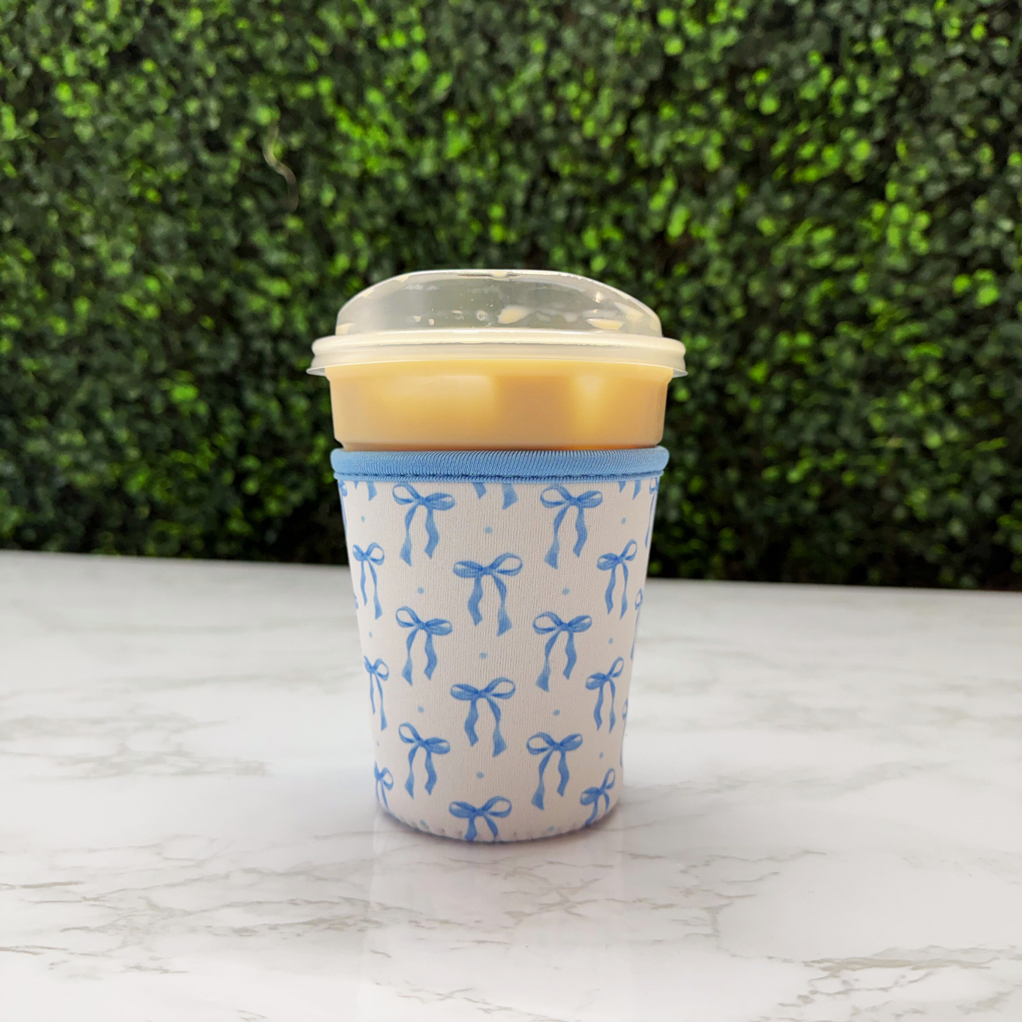 Blue Bow Coquette - Cup Sleeve