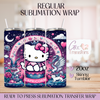 Capricorn Cat Character - 20oz Regular Sublimation Wrap