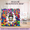 Autism Mom Puzzle - 20oz Regular Sublimation Wrap