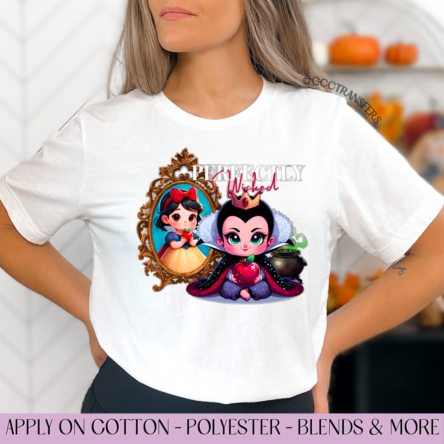 Baby Hateful Perfectly Wicked - Full Color DTF Transfer