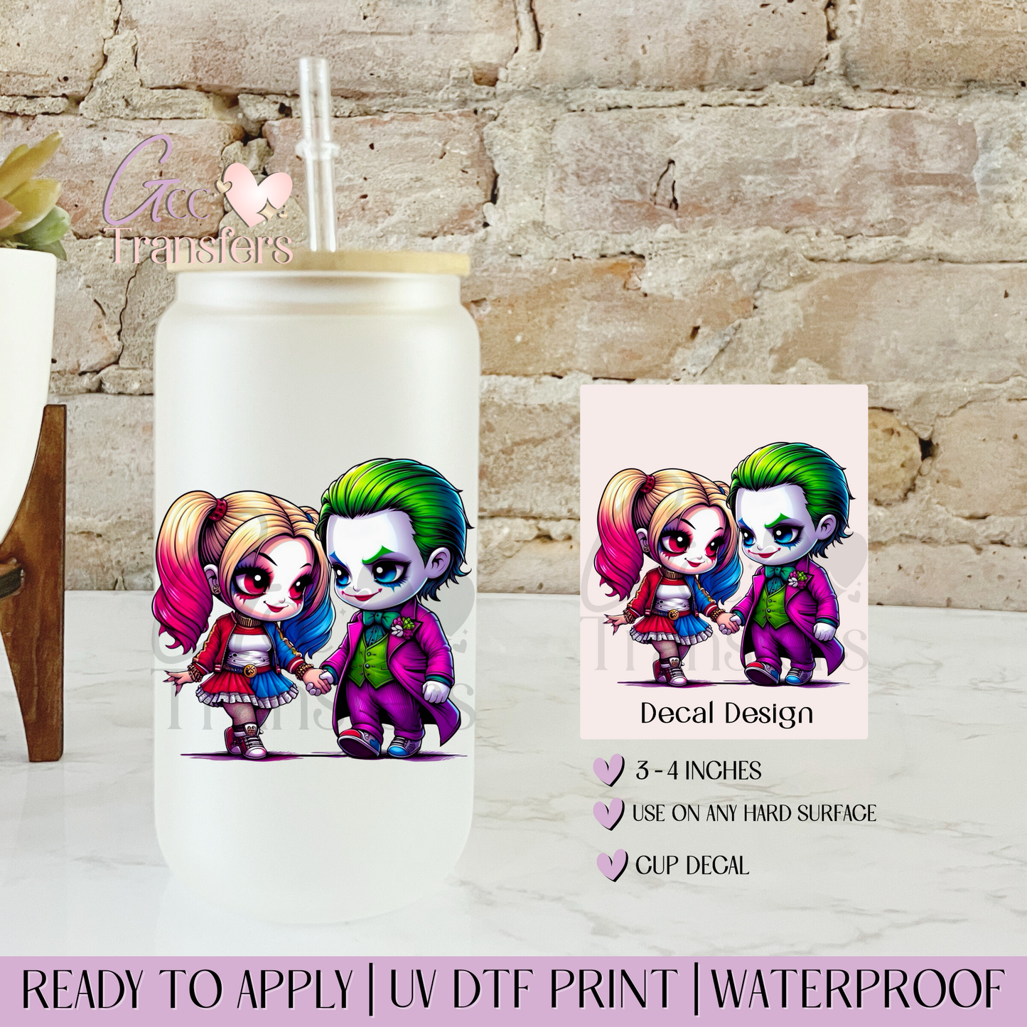 Babies Chaos Couple - Decal UVDTF