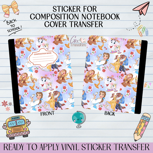 Duchess Dancing  Magic - Sticker for Notebook Cover