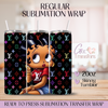 Sassy in Red Luxury - 20oz Regular Sublimation Wrap